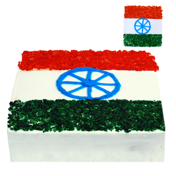 Indian Flag Cake